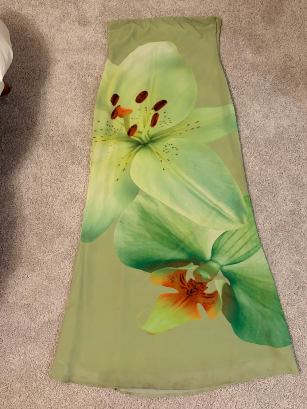 Peppermayo Green floral maxi Dress - Picture 3 of 5